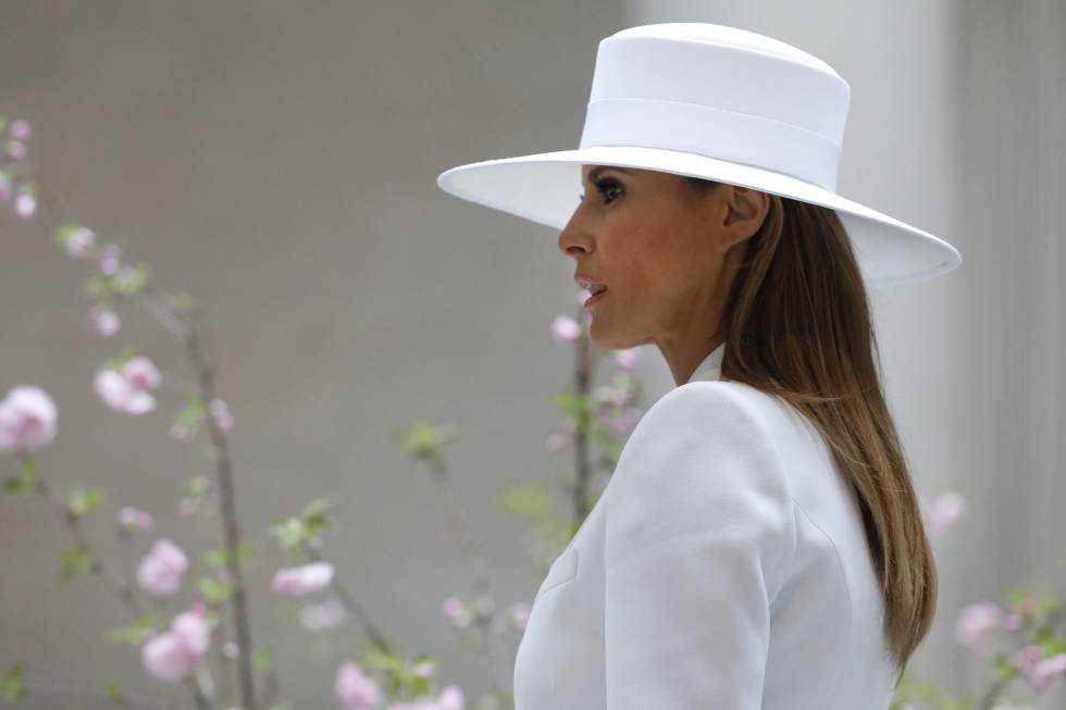 Melania Trump el pasado dÃa 24 de abril.