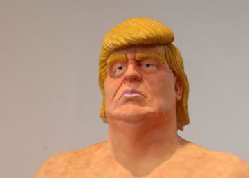 ‘Trump desnudo’, a subasta
