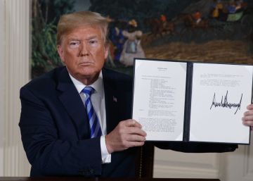 Trump anuncia que Estados Unidos abandona el pacto nuclear con Irán