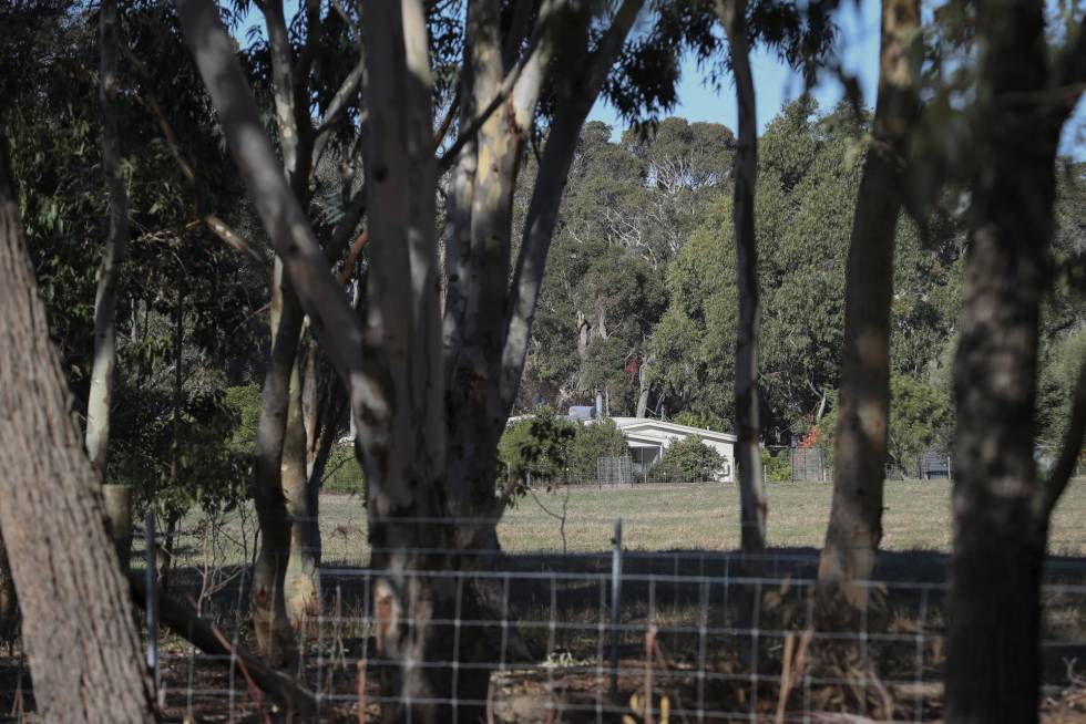La granja de Osmington (Australia) donde se han hallado los cuerpos, dos adultos fuera de la casa y el resto de las vÃ­ctimas, dentro. 