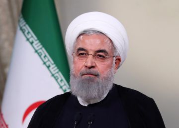 Hasan Rohaní el 8 de mayo de 2018, en Teherán.