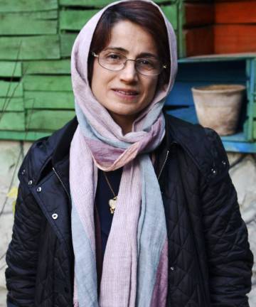 La abogada Nasrin Sotoudeh, en TeherÃ¡n en diciembre de 2014.