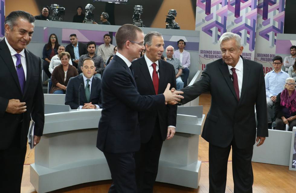 Una audiencia aletargada para el segundo debate presidencial de México |  Internacional | EL PAÍS