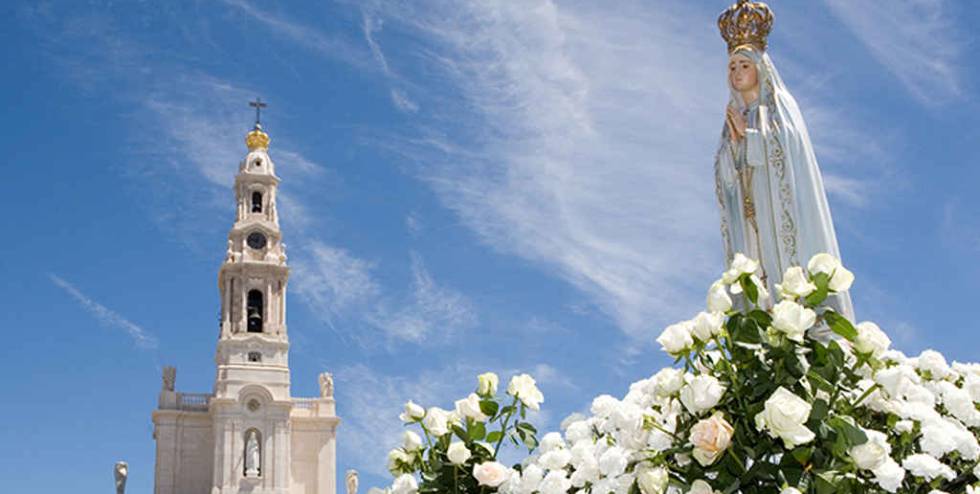 Santuario de FÃ¡tima, en Portugal.