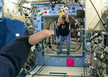 El balón del Mundial que viene del espacio