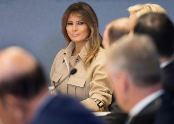 Melania se deja ver tras 27 días de recuperación