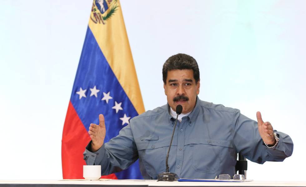 Nicolás Maduro, este lunes.