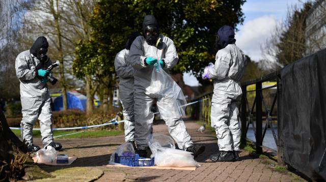 Investigación en Salisbury por el caso Skripal.