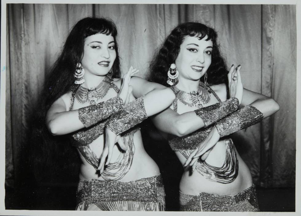 Leila y Lamia Gamal, dos judías que se convirtieron en las bailarinas más famosas del Egipto de los cincuenta.