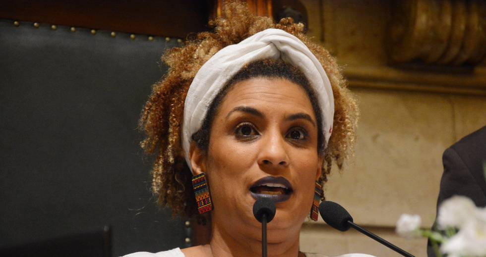 La política y activista brasileña Marielle Franco en una imagen de noviembre de 2017.
