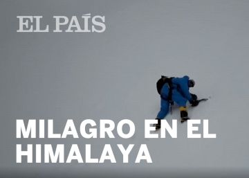 El emocionante rescate gracias a un dron de un escalador dado por muerto en el Himalaya