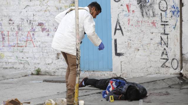Un cadáver en Ciudad de México.