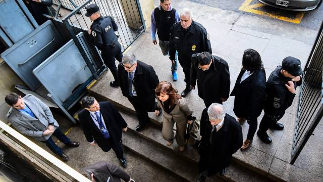 Fernández de Kirchner llega el lunes al tribunal.