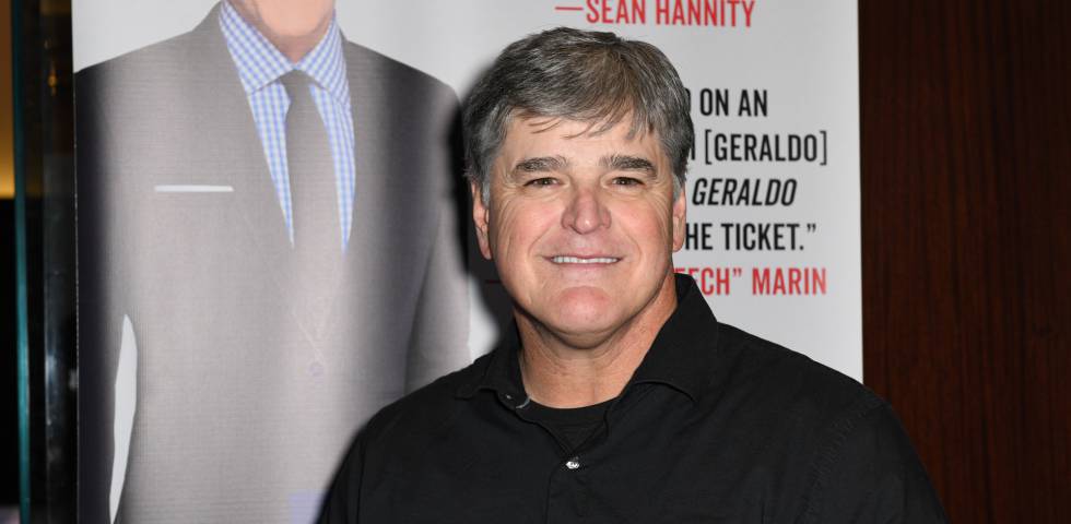 El presentador Sean Hannity, el 2 de abril pasado en Nueva York.