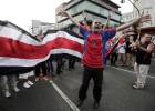 Cientos de manifestantes marchan en Costa Rica en apoyo a los refugiados nicaragüenses