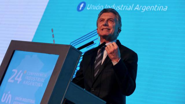 Macri, este martes en Buenos Aires.