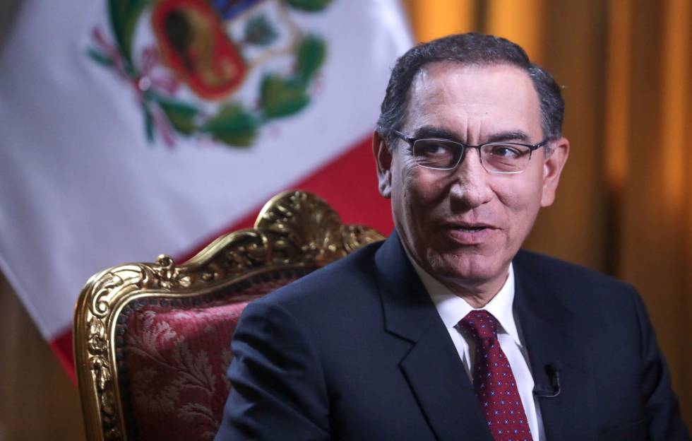 El presidente peruano, Martín Vizcarra, esta semana.
