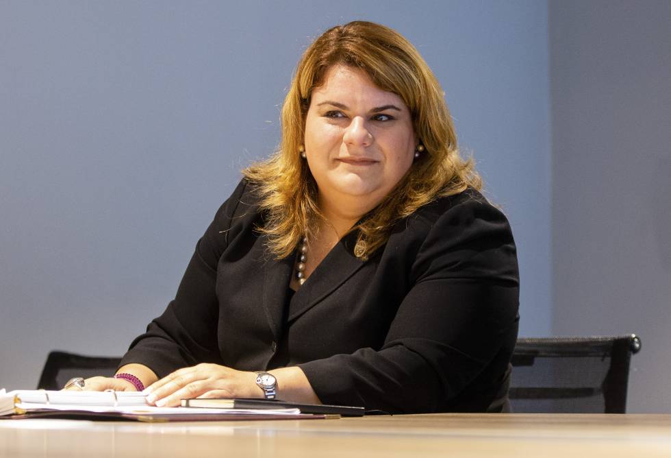 Jenniffer González Colón, comisionada residente de Puerto Rico en la Cámara de Representantes de los Estados Unidos, este martes.