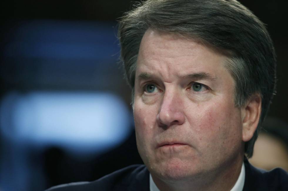 El juez Brett Kavanaugh, candidato de Trump para el Supremo.