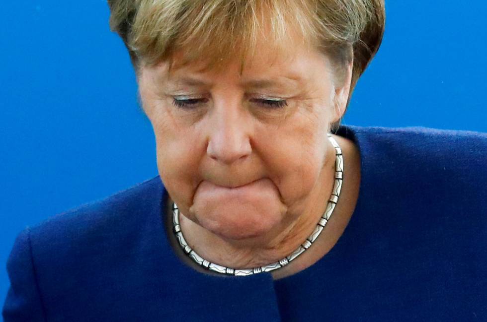 Angela Merkel, en una reuniÃ³n de la CDU.rn 