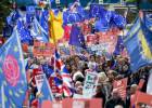 Manifestación multitudinaria en Londres para pedir un segundo referéndum del Brexit