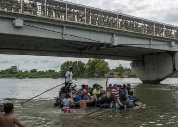 “No aguantamos más”: la desesperación de los migrantes por cruzar a México