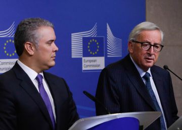 Iván Duque recaba el apoyo de Bruselas ante la crisis venezolana