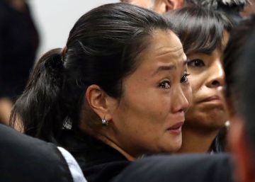 Keiko Fujimori, retratada el pasado 17 de octubre.