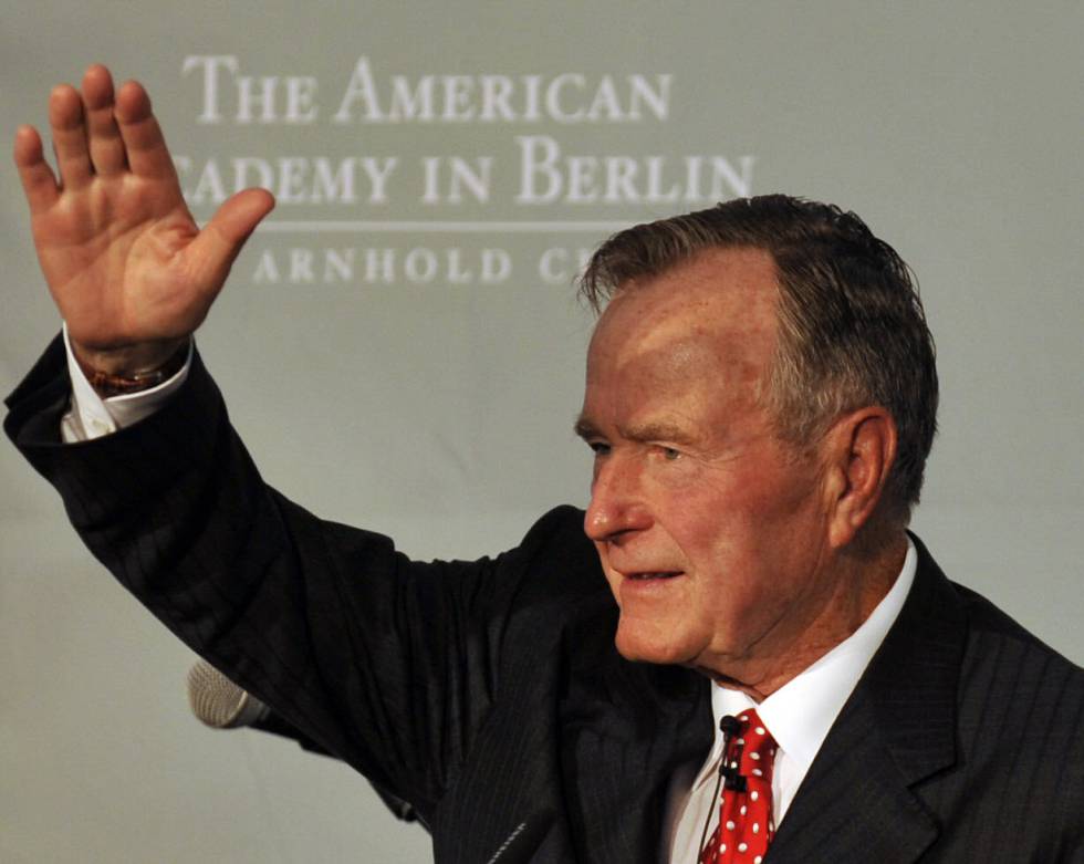 George H. W. Bush, en una imagen de archivo.