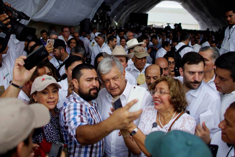 El presidente de México, Andrés Manuel López Obrador, el pasado 9 de diciembre en Paraíso (Tabasco).