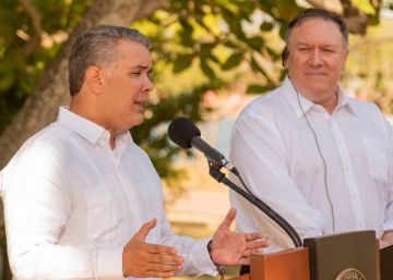 Pompeo elogia el compromiso de Iván Duque para restablecer la democracia en Venezuela