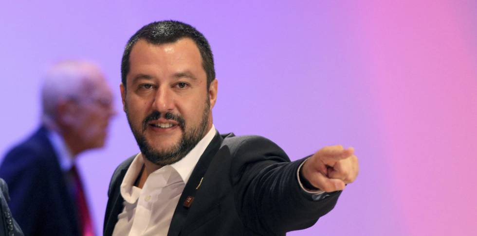 Matteo Salvini, vice primeiro-ministro da ItÃ¡lia, em setembro em Viena.