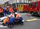 Tres muertos, entre ellos una española, por una fuerte explosión en una panadería en el centro de París