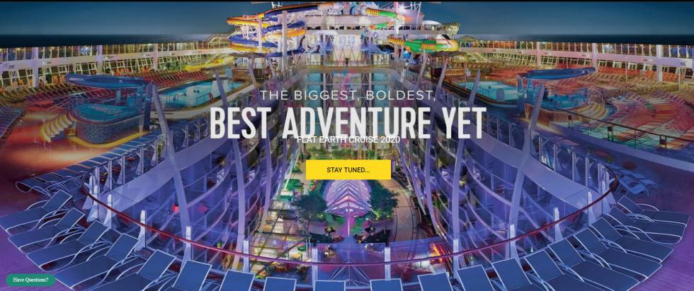 Resultado de imagen de los terraplanistas fletan un crucero