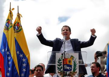 Estados Unidos reconoce a Guaidó como presidente interino de Venezuela