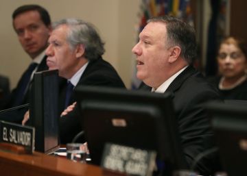 Pompeo insta en la OEA a reconocer a Guaidó como presidente interino de Venezuela