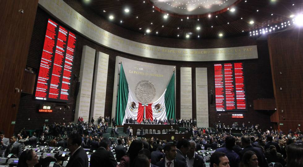 Vista del Congreso mexicano el pasado viernes.
