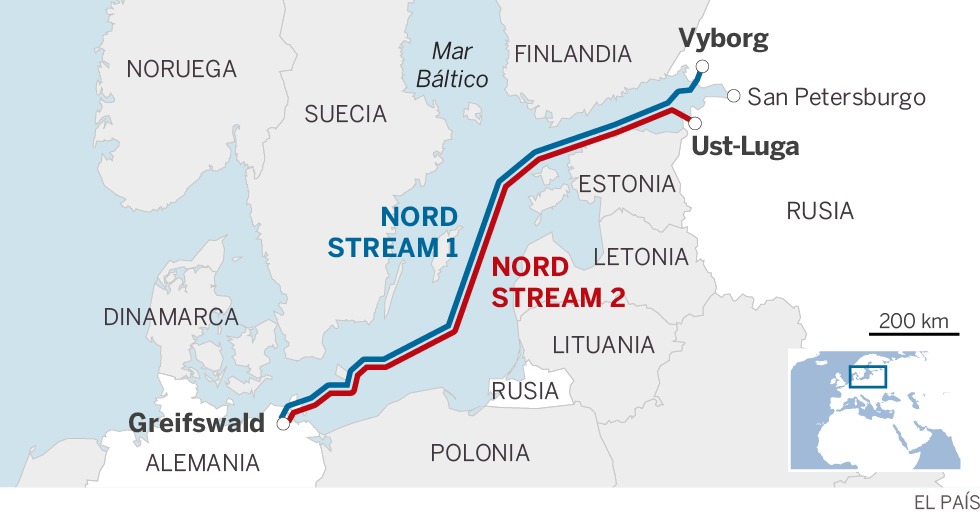 Alemania se asegura liderar la negociación con Moscú de un gasoducto por el mar Báltico