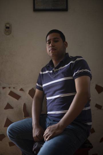 Julio Camargo, de 25 años, vecino de Cotiza.