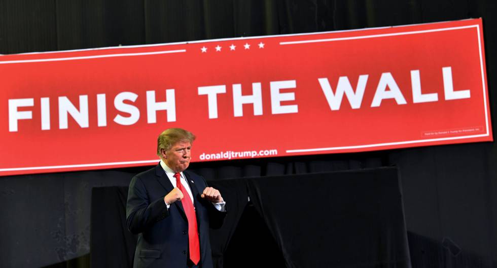 El presidente Trump, en El Paso (Texas).