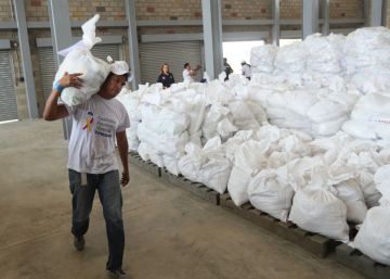 Los centros de acopio se multiplican en la frontera de Venezuela y Colombia