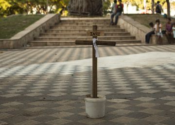 Asesinado un indígena sin tierra frente al Congreso de Paraguay