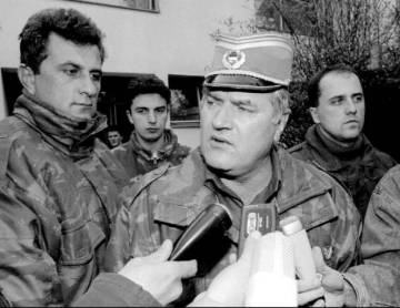 Ratko Mladic, en Sarajevo en 1994.