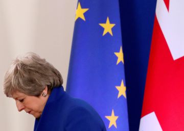 La primera ministra británica Theresa May, el pasado miércoles en Bruselas.