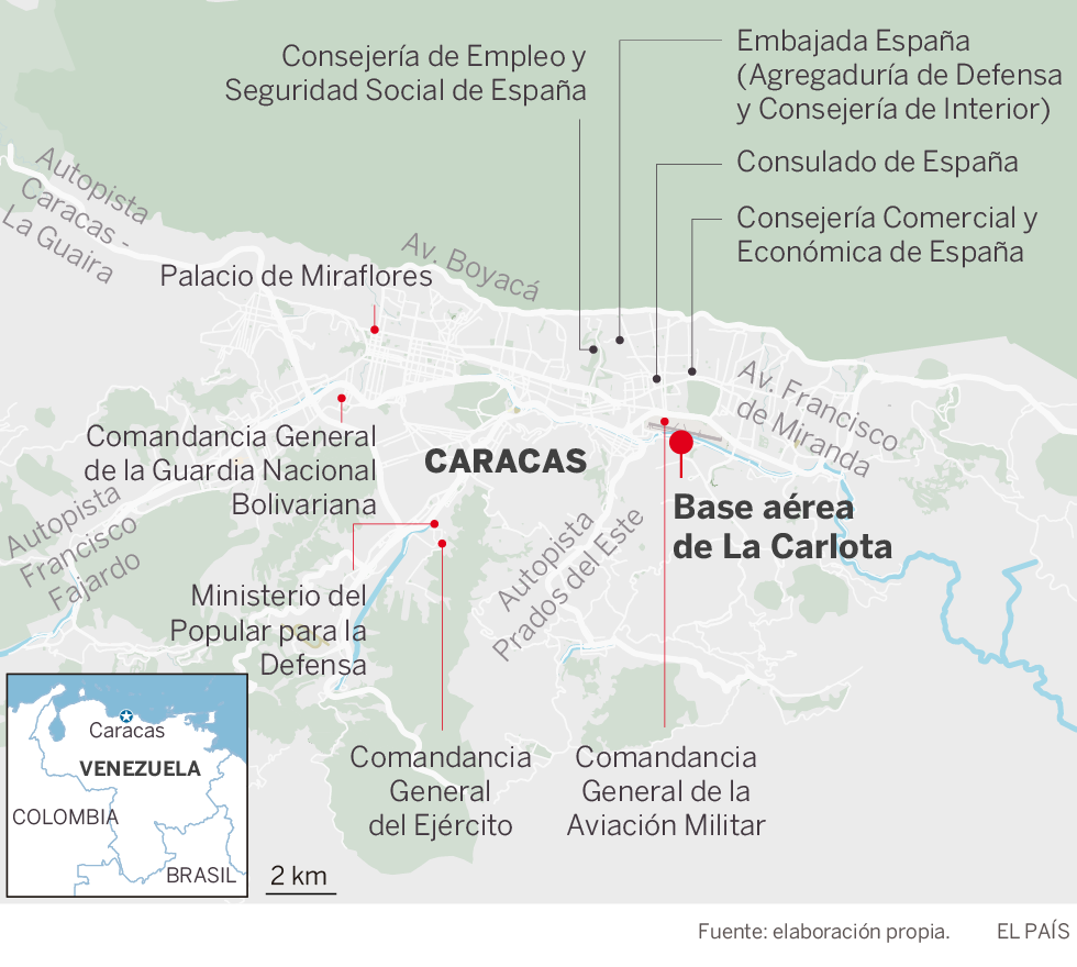 Guaidó libera de su arresto a Leopoldo López y convoca a los militares y al pueblo a tomar “las calles de Venezuela”