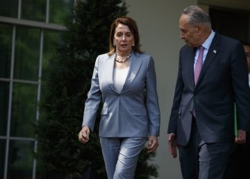 Nancy Pelosi y Chuck Schumer.