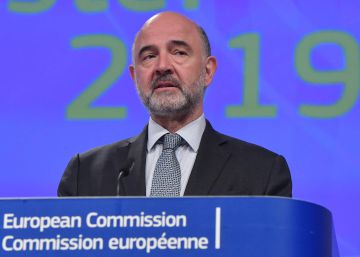 El comisario de Asuntos Económicos, Pierre Moscovici, este miércoles en Bruselas.
