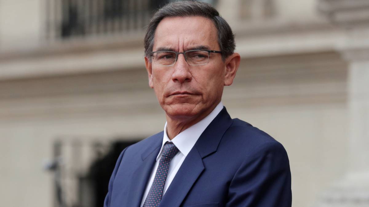 El presidente peruano, Martín Vizcarra.