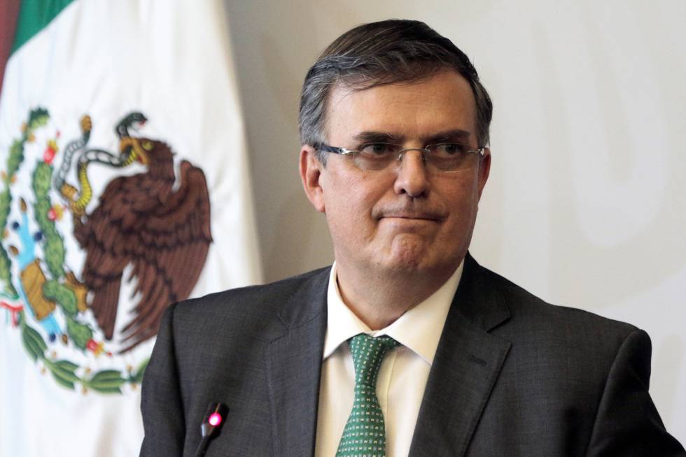 El canciller mexicano, Marcelo Ebrard