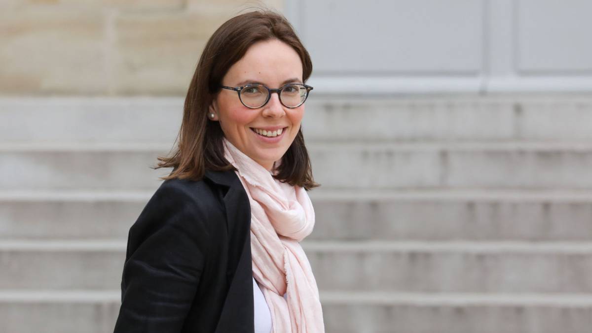 La ministra francesa para Asuntos Europeos, Amélie de Montchalin, sale del Elíseo el pasado 12 de junio. 